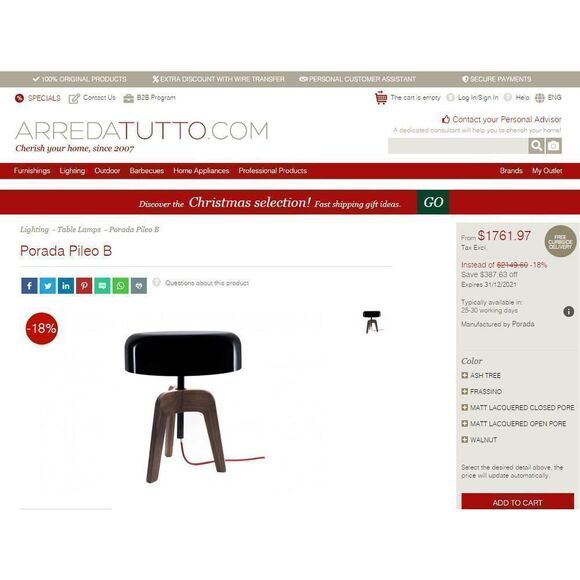 Porada Pileo Table Lamp Set - Picture 7 of 7